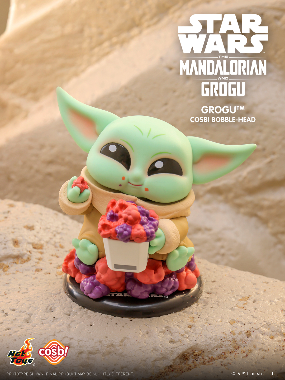 Hot Toys: The Mandalorian And Grogu Cosbi Collection (6+1
