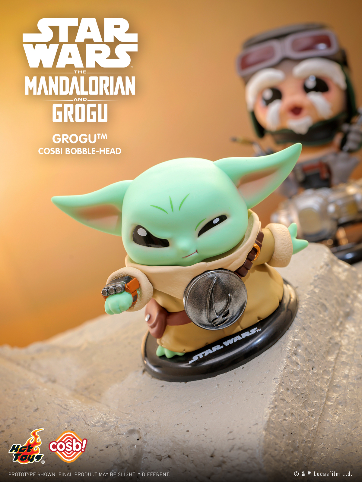 Hot Toys: The Mandalorian And Grogu Cosbi Collection (6+1