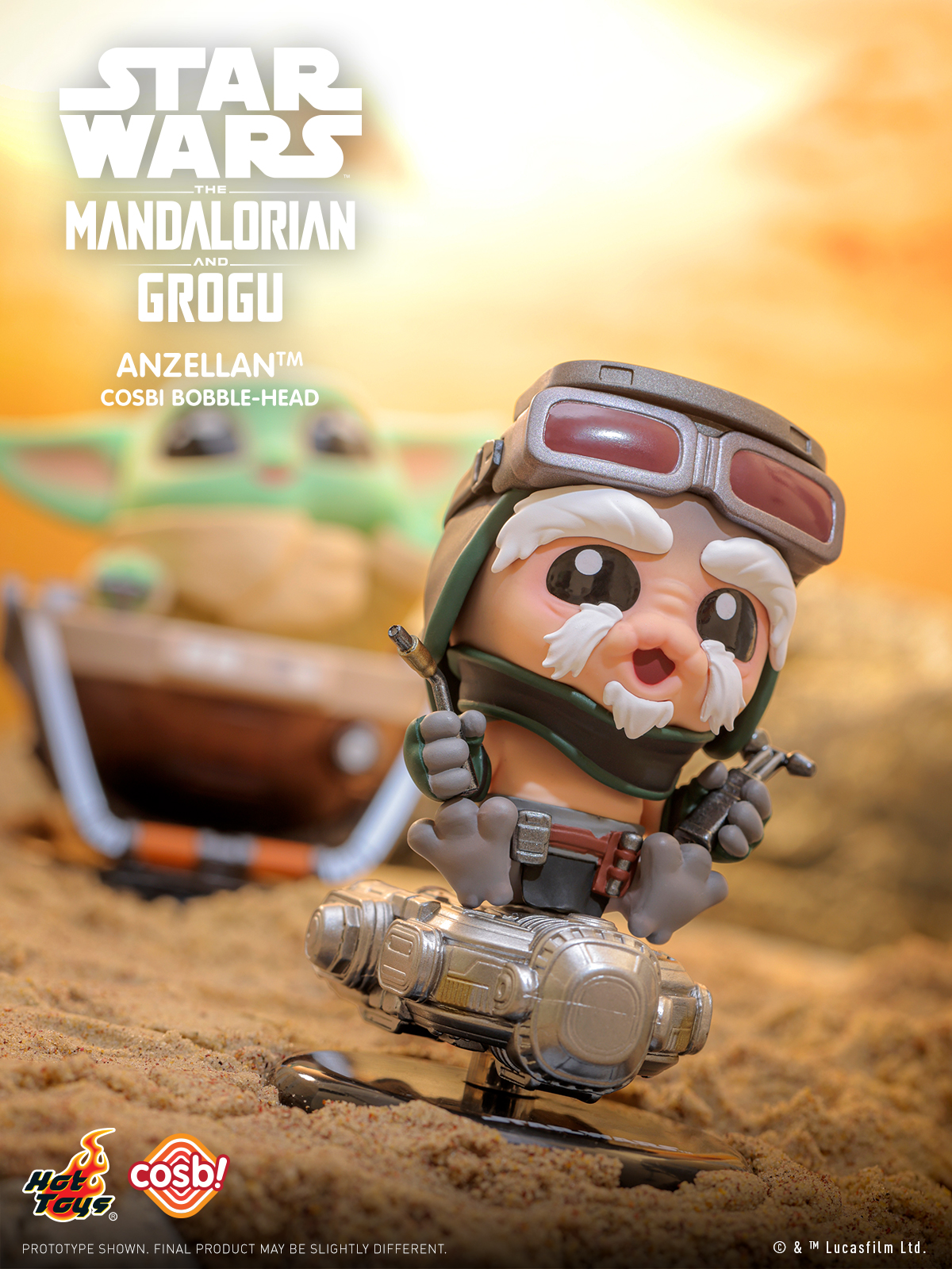 Hot Toys: The Mandalorian And Grogu Cosbi Collection (6+1