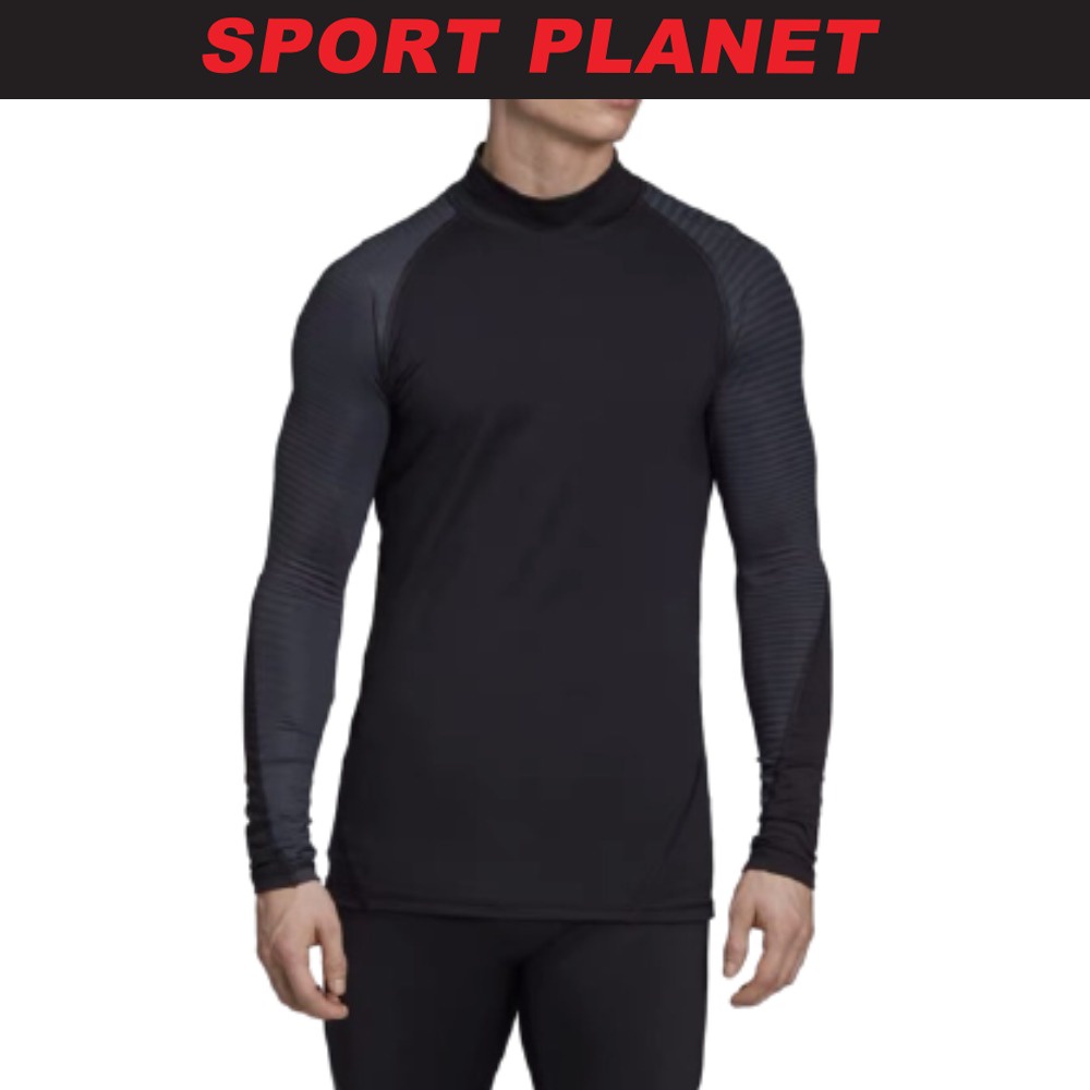 adidas Men Alphaskin ClimaWarm Long Sleeve Top Shirt Baju Lelaki