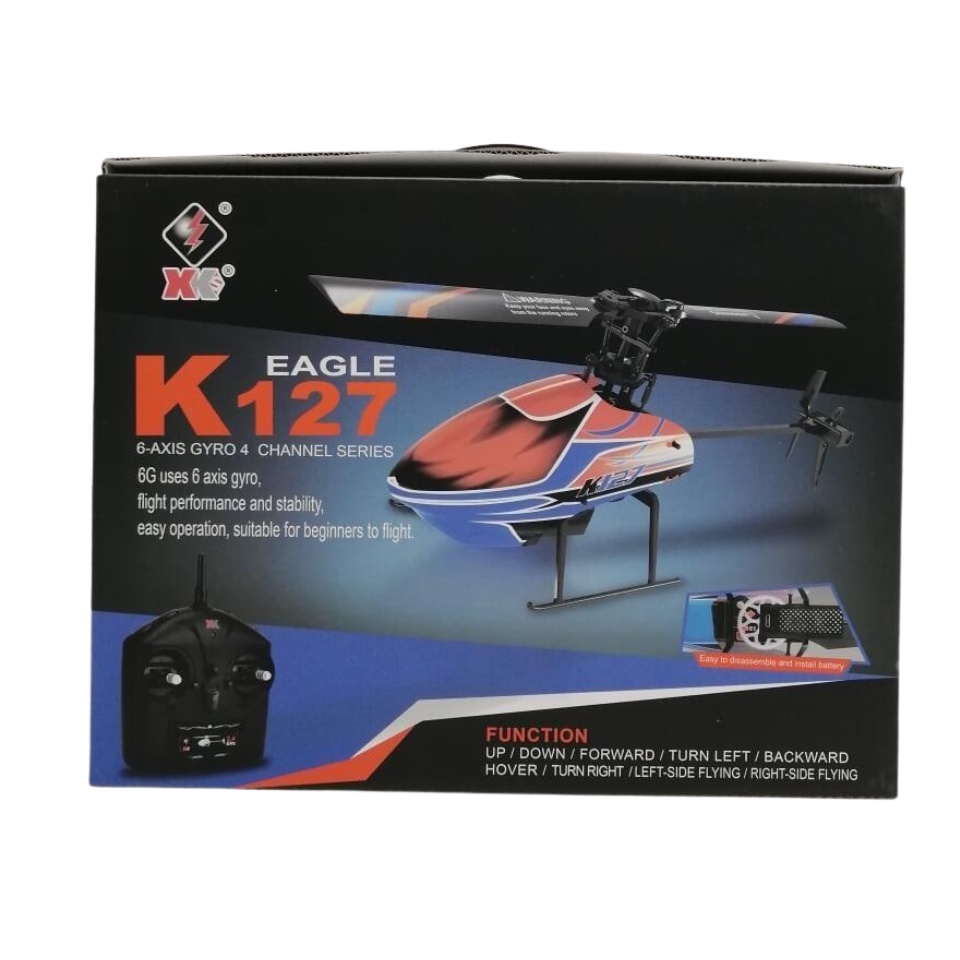 HLK38475 Eagle K127 RC Helicopter Toy 6-axis Gyro 4 Channel