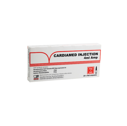 Cardiamed Inj 4mg/4ml AMP 10's | UMH Pharmacy