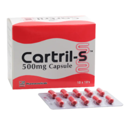 Cartril-S 500mg CAP 10x10's box | UMH Pharmacy