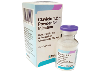 Clavicin 1.2G Powder for Injection 1x10's | UMH Pharmacy
