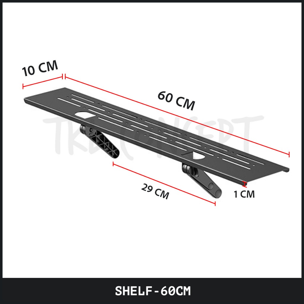 TKL Rack TV Top Shelf Organizer Storage Holder Box Top Bracket Monitor For Remote Control Router