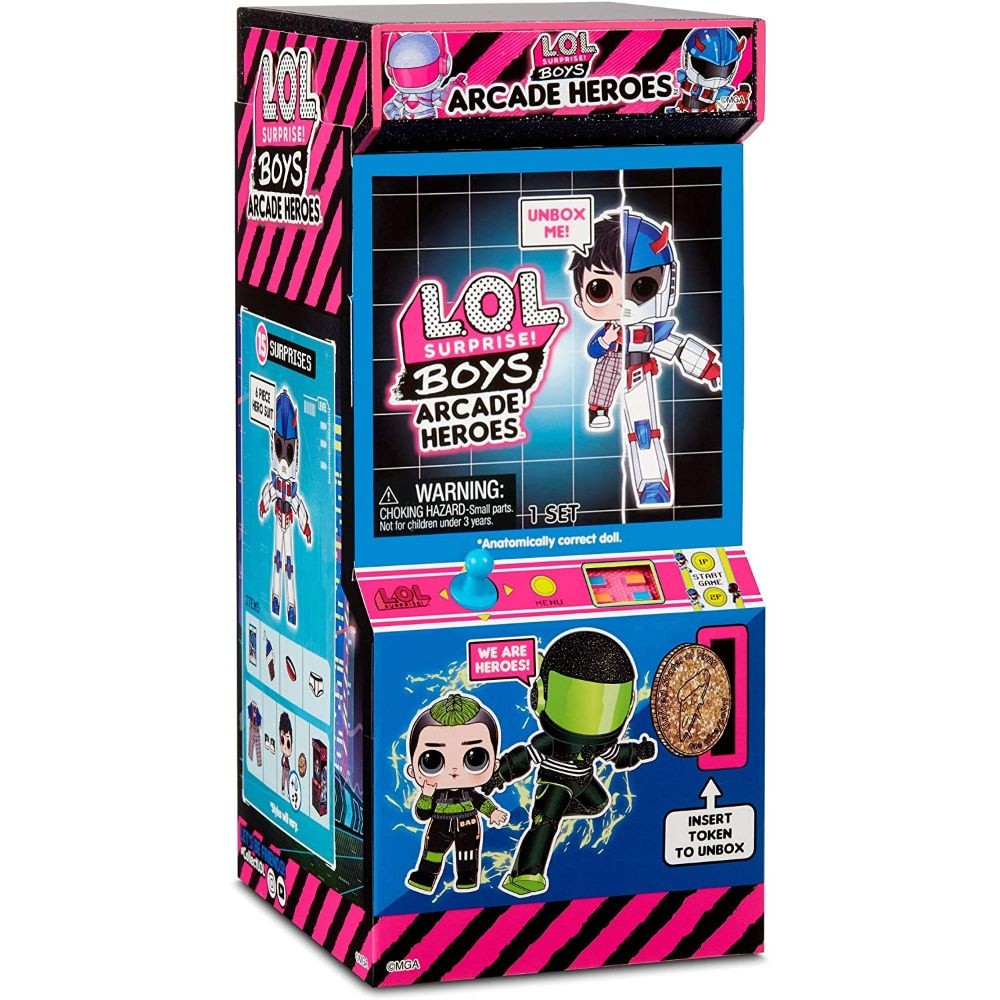 External Packaging Damaged) LOL Surprise Boys Arcade Heroes