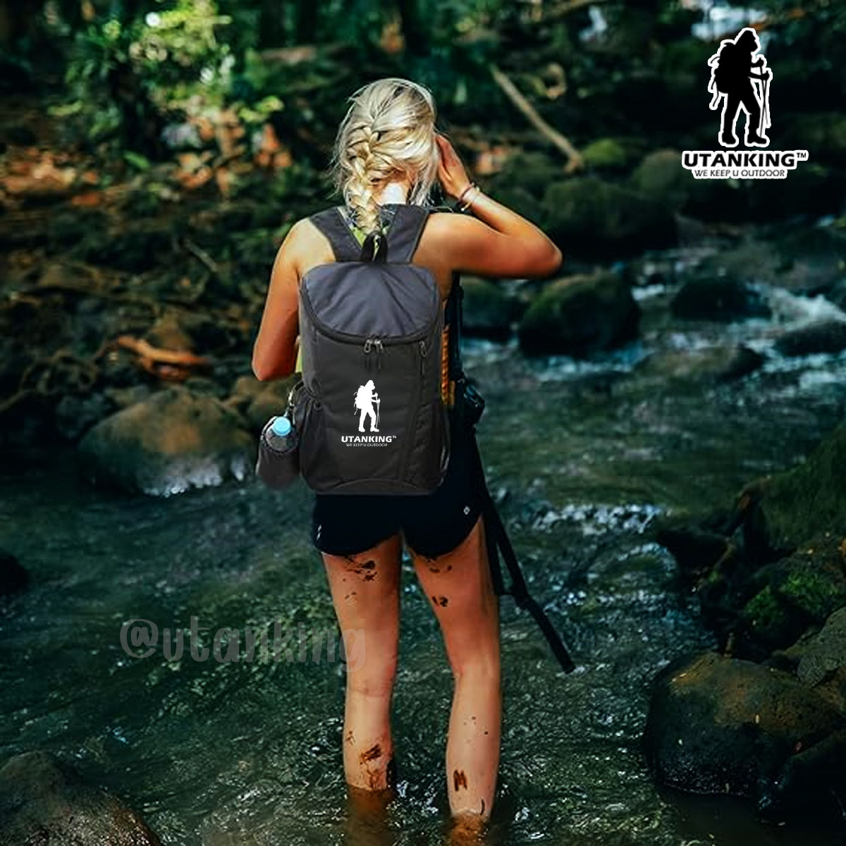 Aaweal 120L Military Camouflage Hiking Backpack - Waterproof Rucksack With  Laptop Compartment, Trekking Bag