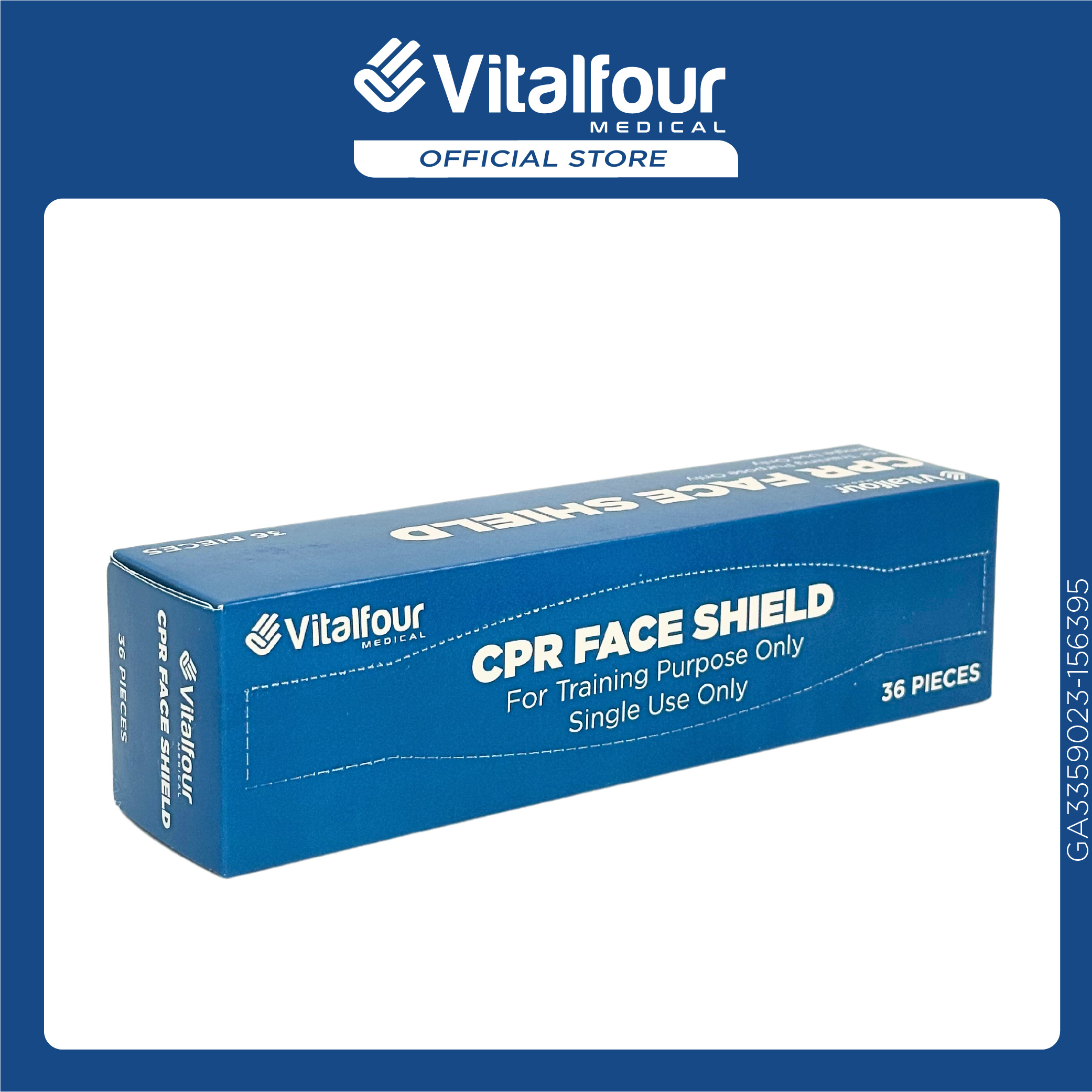 Lot De 10 Rouleaux Masques De Protection CPR - 36 Pièces Par Rouleau, Pour Formation, Neuf