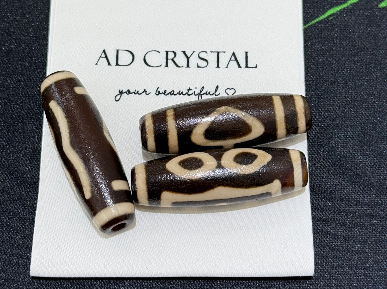 菩提三眼天珠Three Eye Dzi | AD CRYSTAL JEWELLERY