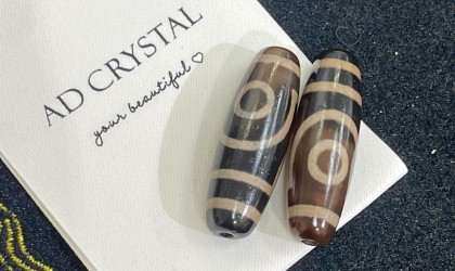 二眼天珠Two Eye Dzi | AD CRYSTAL JEWELLERY
