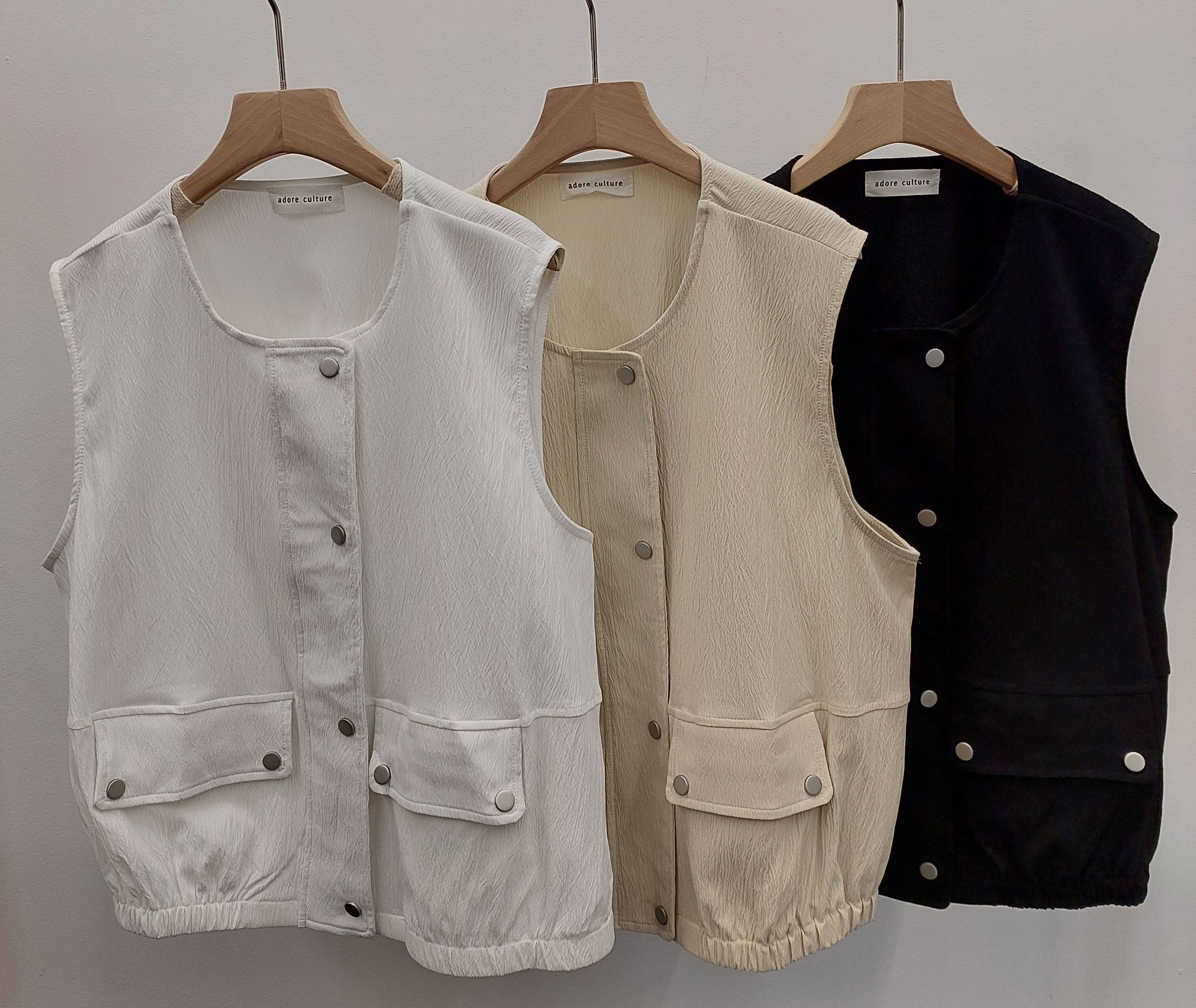 【美品】ANDREA & Co. CHIDORIXFLOWER VEST 美品】ANDREA & Co. CHIDORIXFLOWER VEST