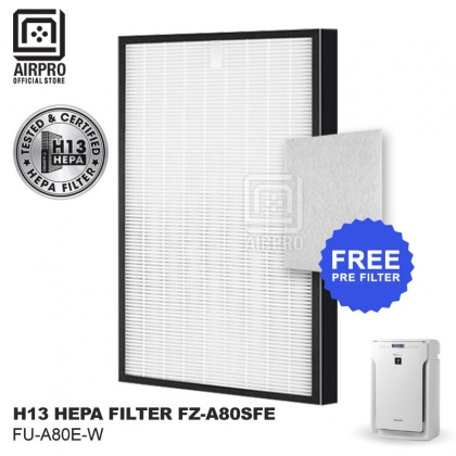 AIRPRO Sharp FZ-A80SFE Air Purifier Filter HEPA for FU-A80E-W | AIRPRO ...