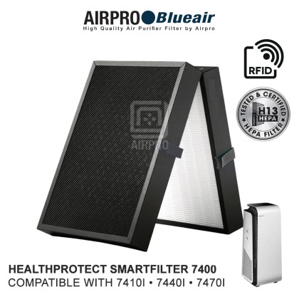 AIRPRO Blueair HealthProtect SmartFilter 7400 7410i • 7440i