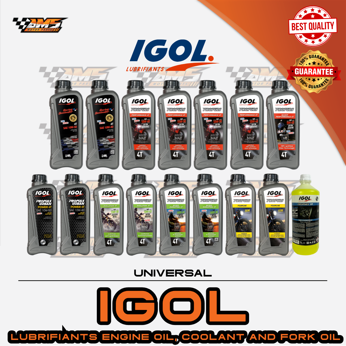 IGOL LUBRIFIANTS ENGINE OIL AND COOLANT | AMS Motor Parts SDN BHD ...