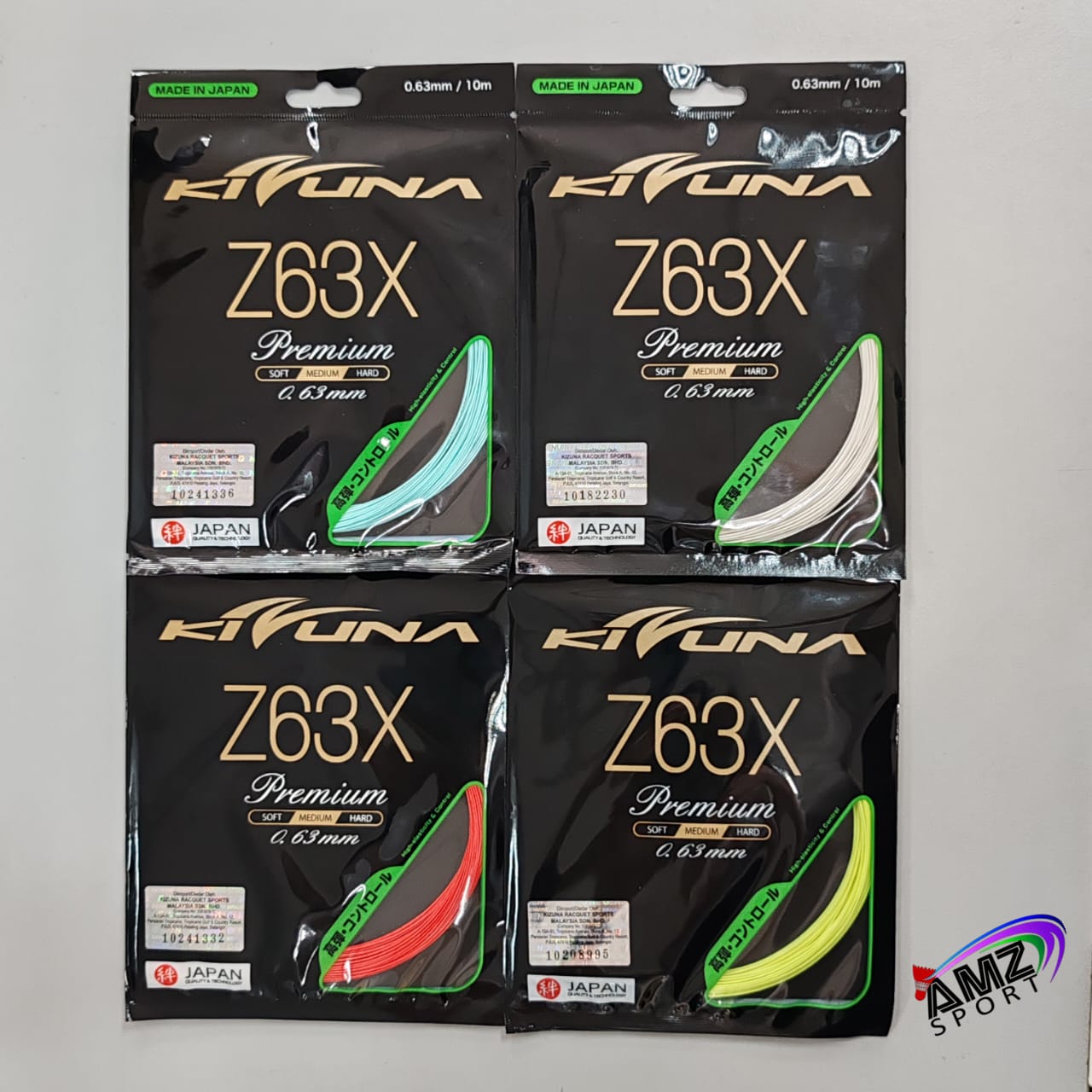 Kizuna Z63X Premium Gauge (New Packaging) Badminton String