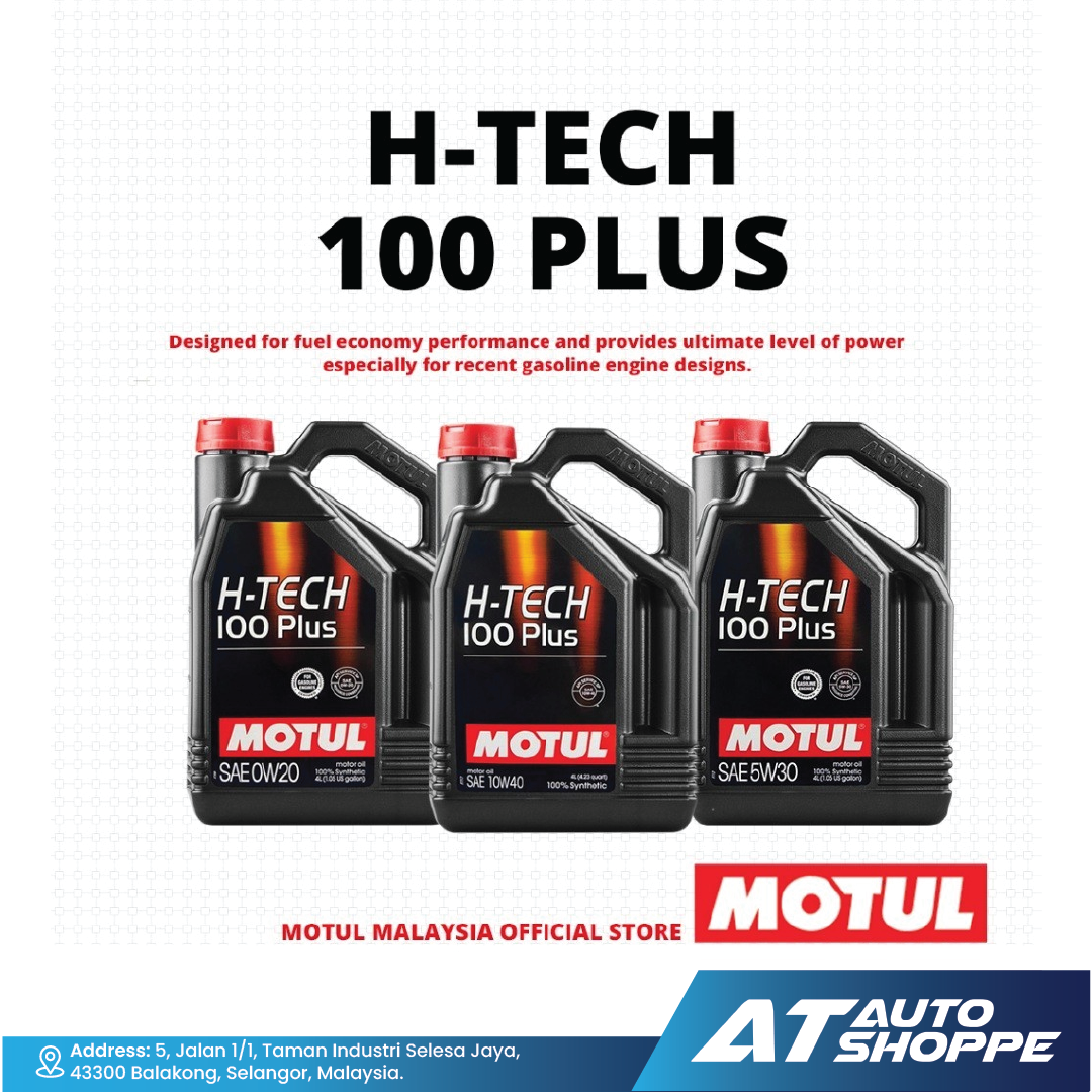 MOTUL H-TECH 100 PLUS 5W30 (4L) | AT AUTO SHOPPE | 4x4 Mod Shop