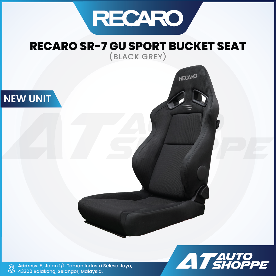 RECARO SR-7 GU (RED+BLACK) BUCKET SEAT KERUSI | AT AUTO