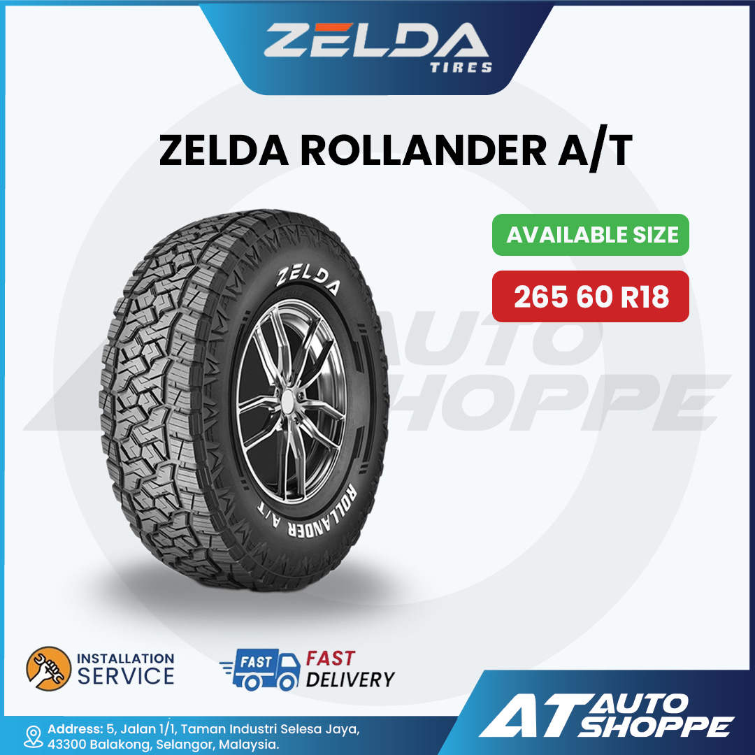 トワ265／60R18 ZELDA Rollander A/T 265/60 R18 All-Terrain Tire for SUV/4x4