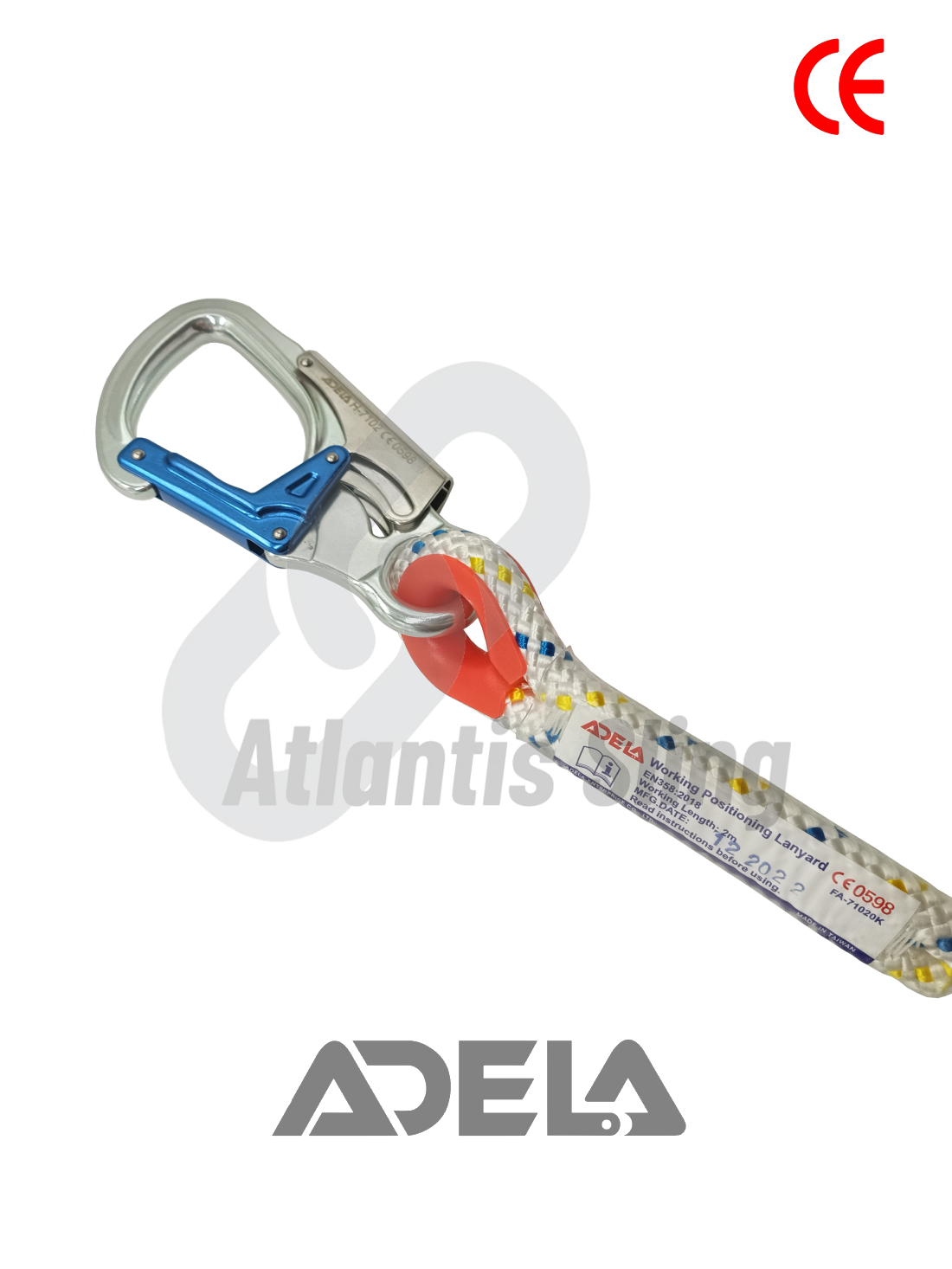 ADELA Work Positioning Lanyard FA71020K | Atlantis Sling & Rigging