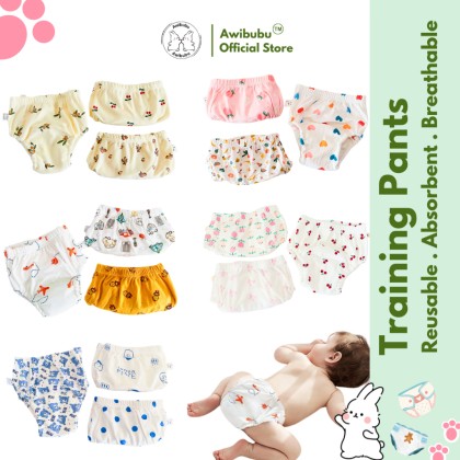 6 Layer Gauze Cotton Reusable Baby Training Pants Potty
