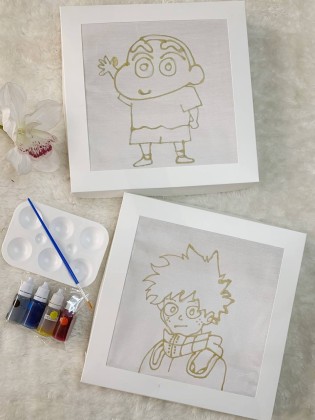 Anime Batik DIY Kit | Ayayu Malaysia Handcrafted Batik | Online Store ...