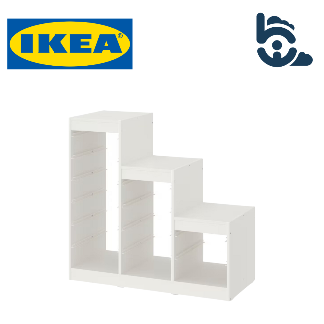 Ikea Trofast Frame (99x44x95cm) - White | Baby Wonderland