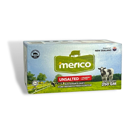 MERICO UNSALTED BUTTER 250G | Baking Items Supply Online in Singapore ...