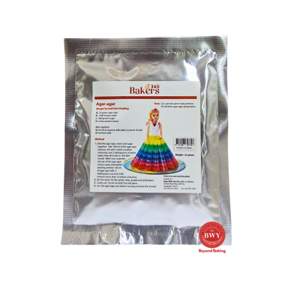 BAKERS 365 AGAR AGAR POWDER JAPAN 25G | Baking Items Supply Online in ...
