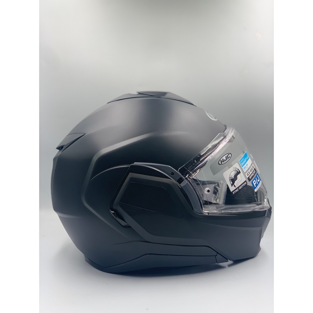 HJC Hemet I100 SF Black Modular Helmet Flip up Double visor (ECE 22.06)