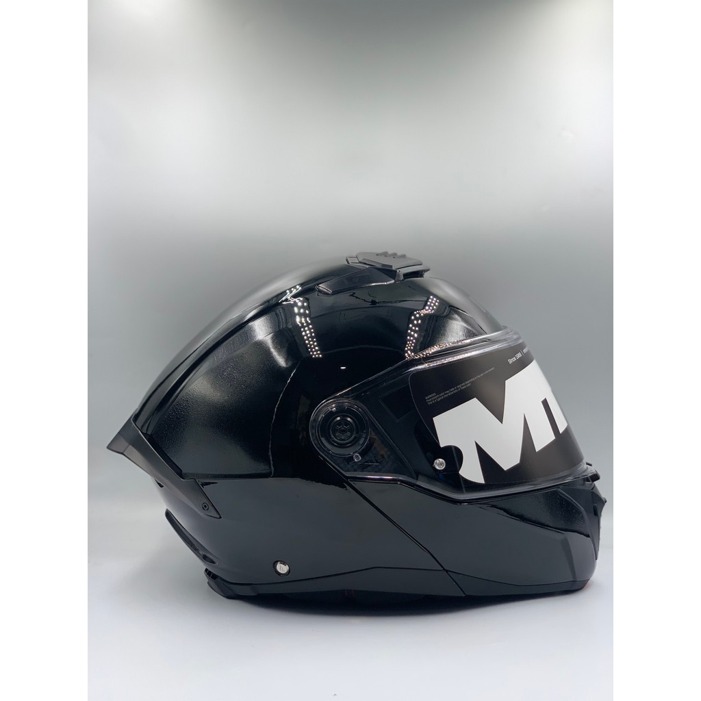 MT Helmet Atom 2 SV Pure A1 Gloss Black (ECE 22.06)