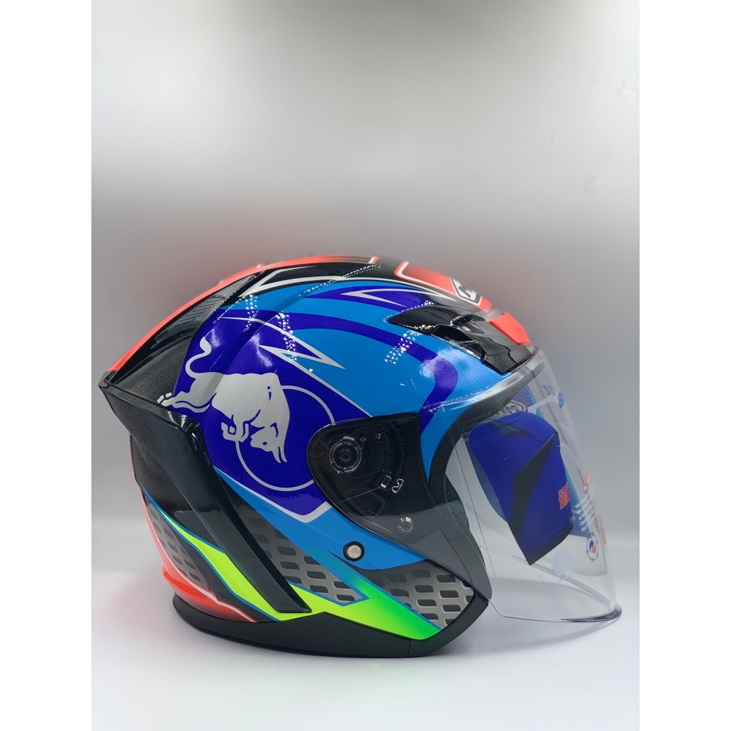 MHR Helmet Beatz Tech 3 Graphic Open Face (SIRIM)