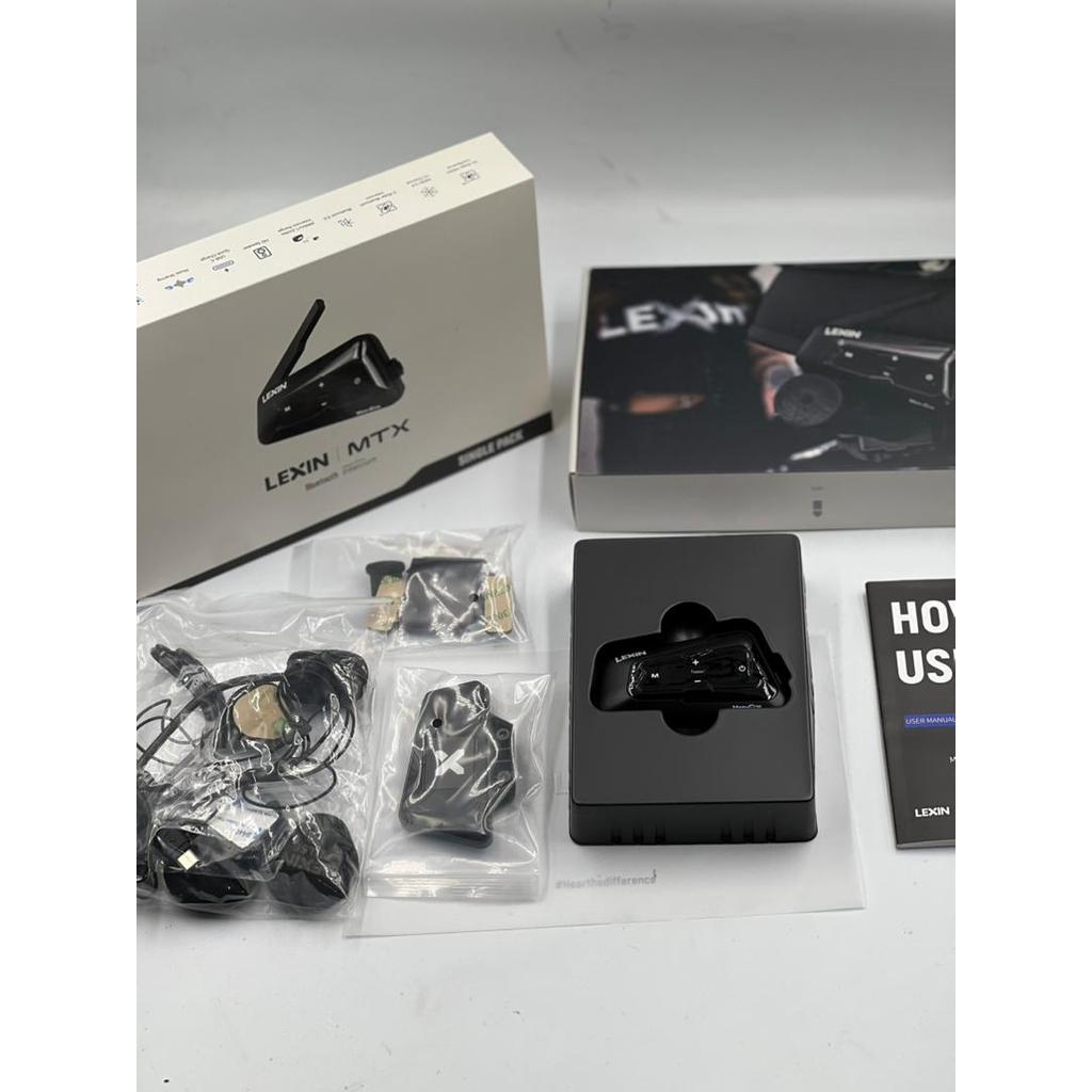 LEXIN MTX MeshCom Motorcycle Helmet Bluetooth Mesh Intercom (up to