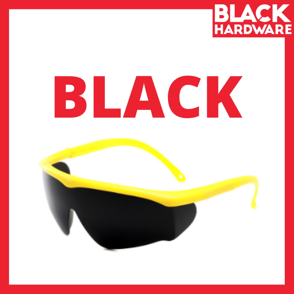 BLACK HARDWARE Eye Spek Mata Safety Protect Protective Impact Equipment PPE Scratch Soft Frame Glass