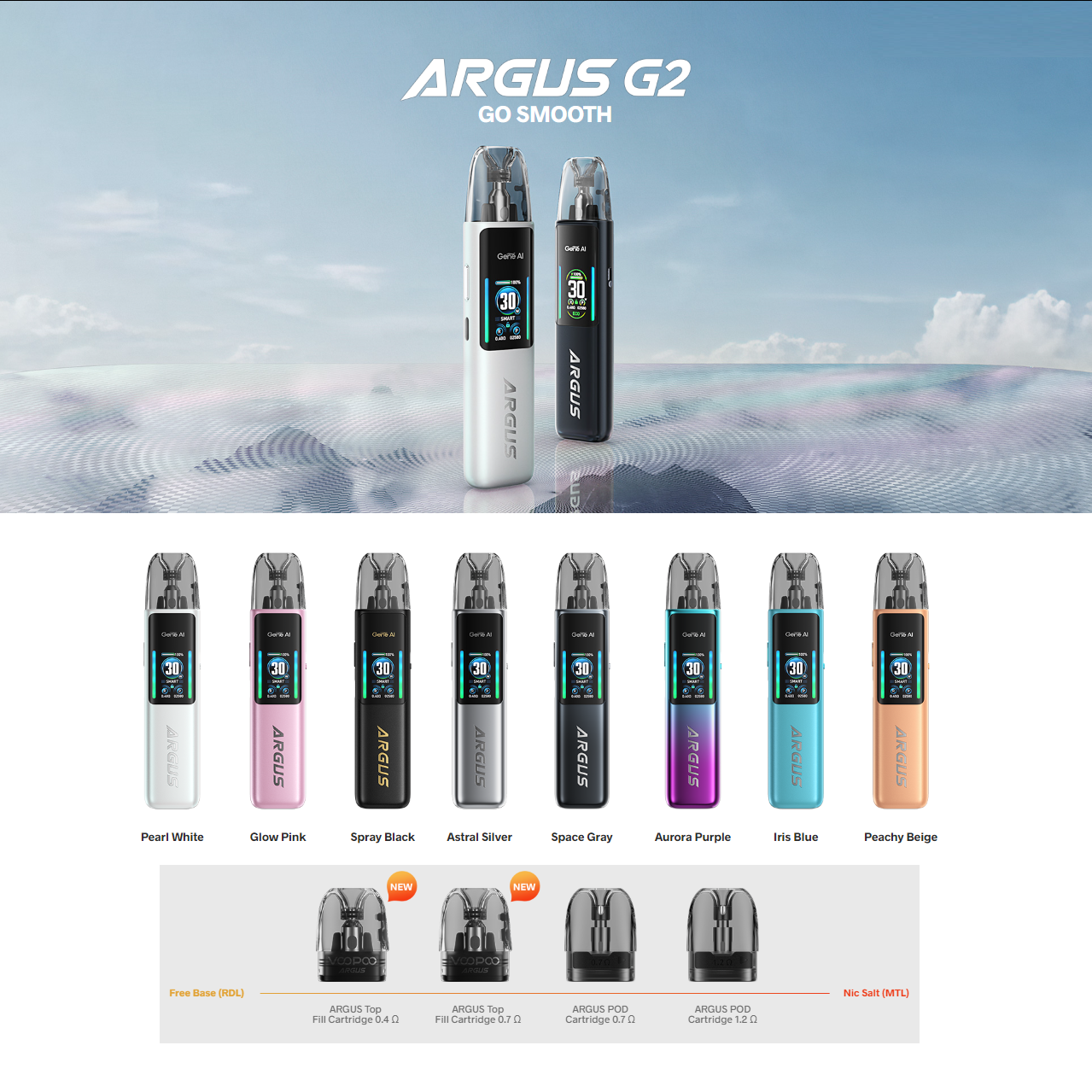 elfbar elfa kaufen Argus Pod Cartridge – SHOP.VOOPOO main image 0