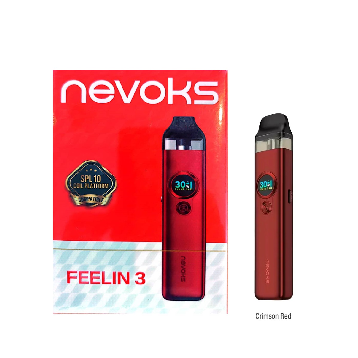 Nevoks Feelin 3 Kit  Powerful 30W Vape Pod | Malaysia MyEasyPod |  MyEasyPod - Best Vape Devices & E-liquids