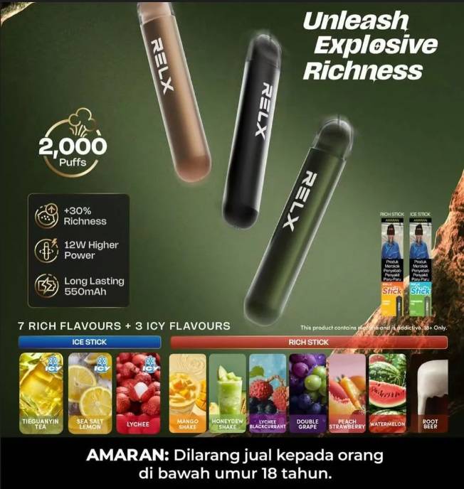 Relx Fake Pods Banana Freeze RELX Infinity Pro Pre-filled Pods