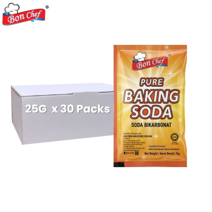 Bon Chef Baking Soda 25G X 30 PACKS [1 OUTER] | BON FOOD INDUSTRIES SDN BHD