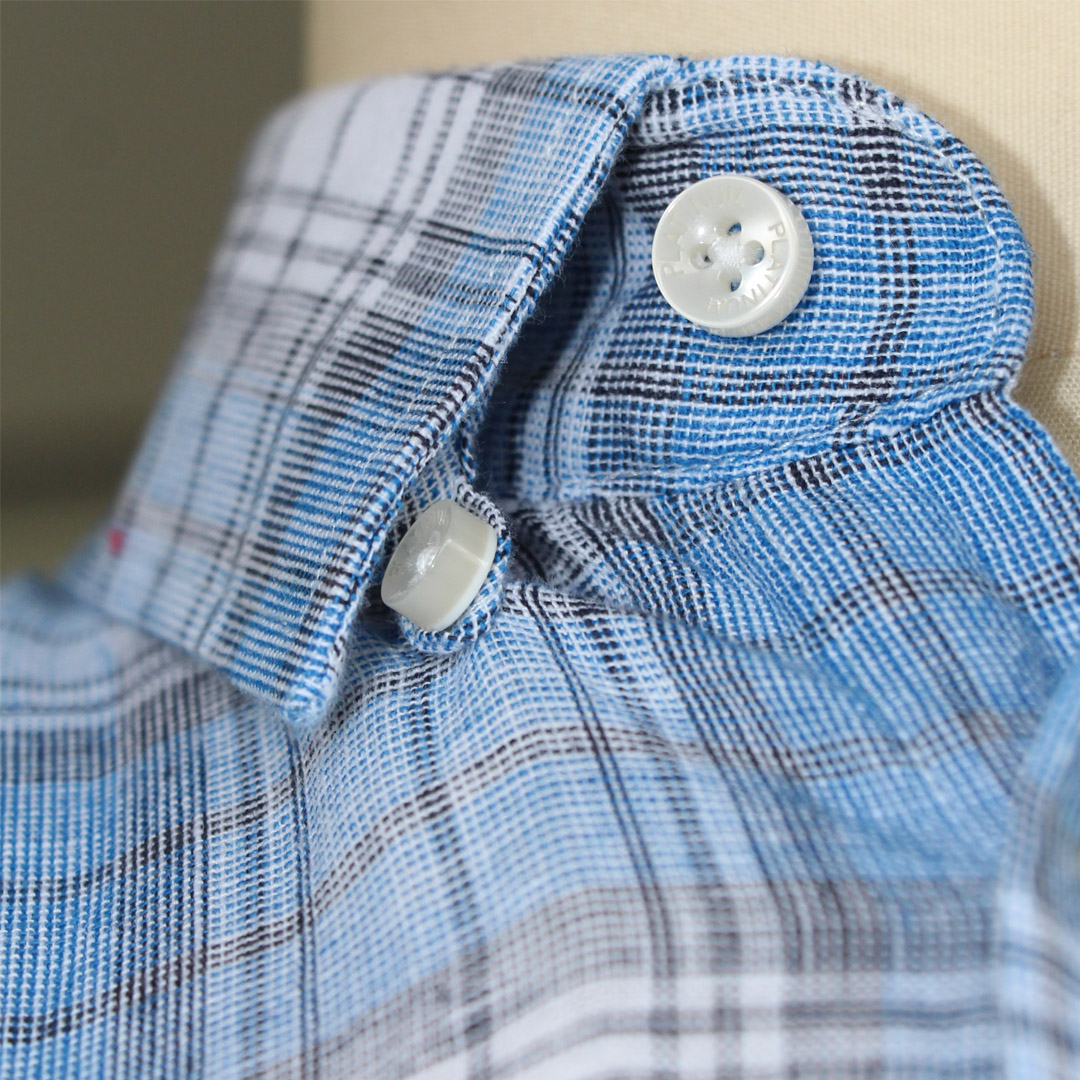 PLATINUM Plus Size Men's Checked Short Sleeve Shirt | Plus Size