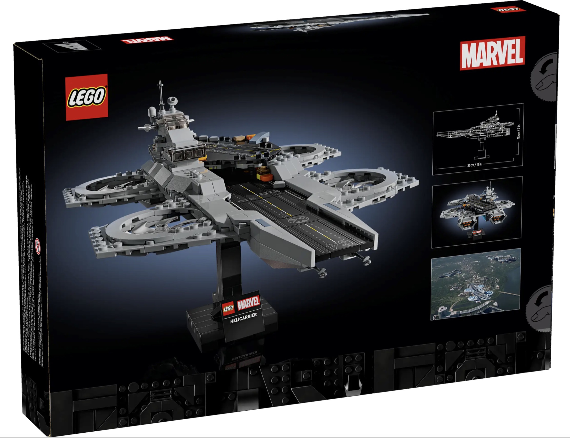 Lego Marvel Super Heroes Shield Helicarrier Aircraft Carrier Lego