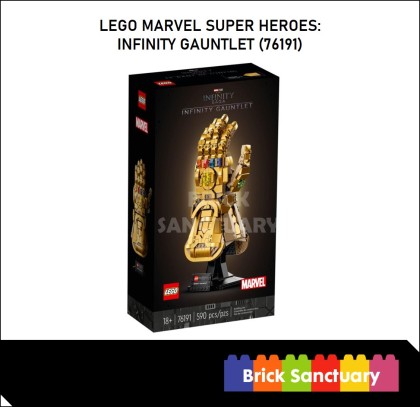 LEGO Marvel Super Heroes 76191 Infinity Gauntlet | Brick Sanctuary Toys