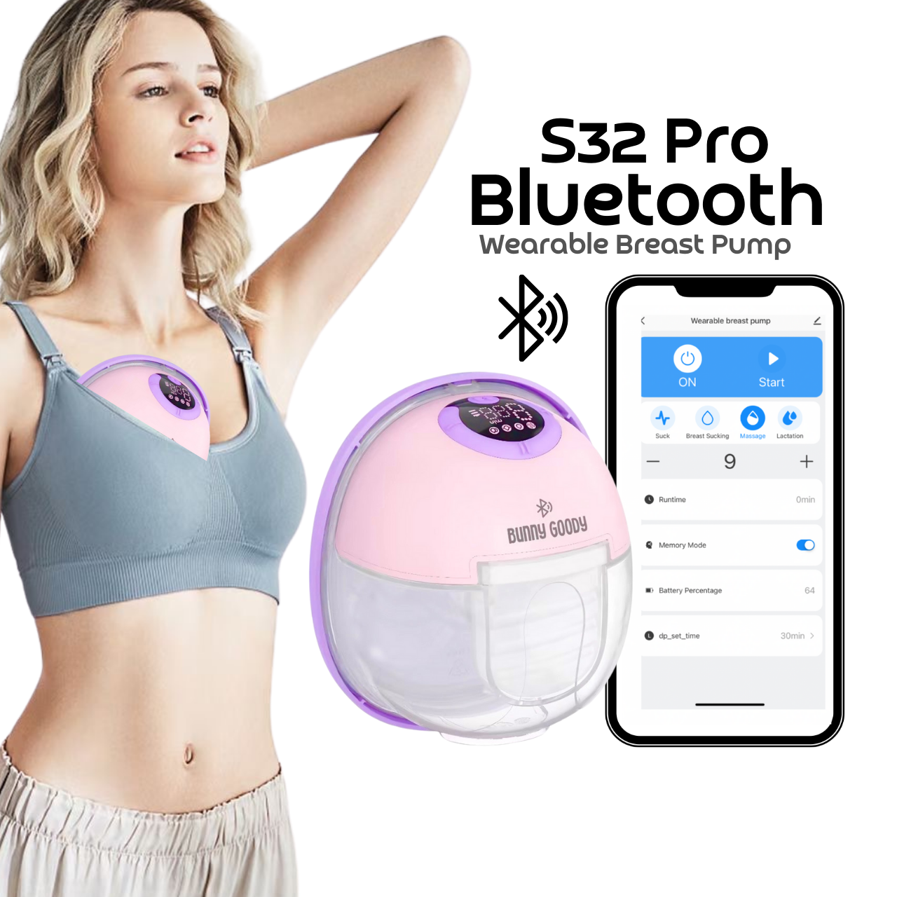 【新品未使用】CRECHER PREMIUM MUSK Rechargeable Breast Pump - Premium | Nursing Supplies