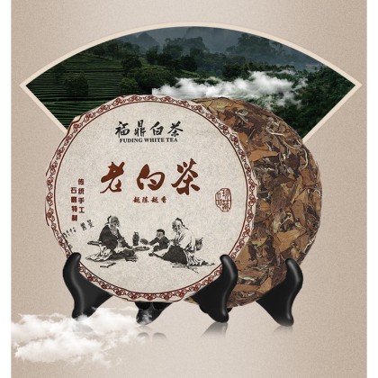福鼎大白茶老白茶饼350g Fu Ding White Tea | Cheng Woh Medical Hall