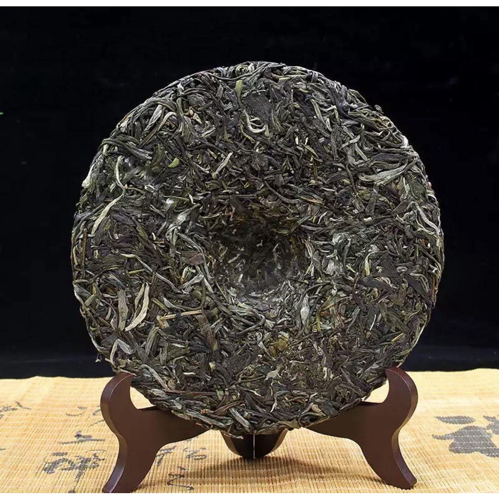 勐海高山生态古树班章王普洱茶生茶有机认证357g Meng Hai Pu-er Tea