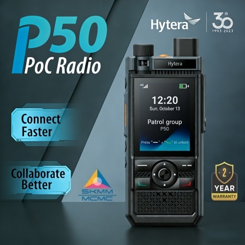 HYTERA P50 4G LTE Network POC Radio IP68 Walkie Talkie