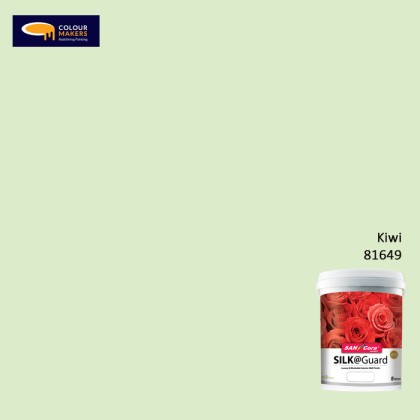 SANCORA Silk@Guard 81649 Kiwi | Colour Makers Paints Shop Sdn Bhd ...