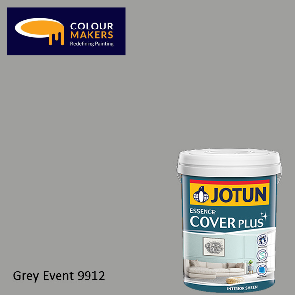 JOTUN ESSENCE COVER PLUS SHEEN 9912 GREY EVENT | Colour Makers