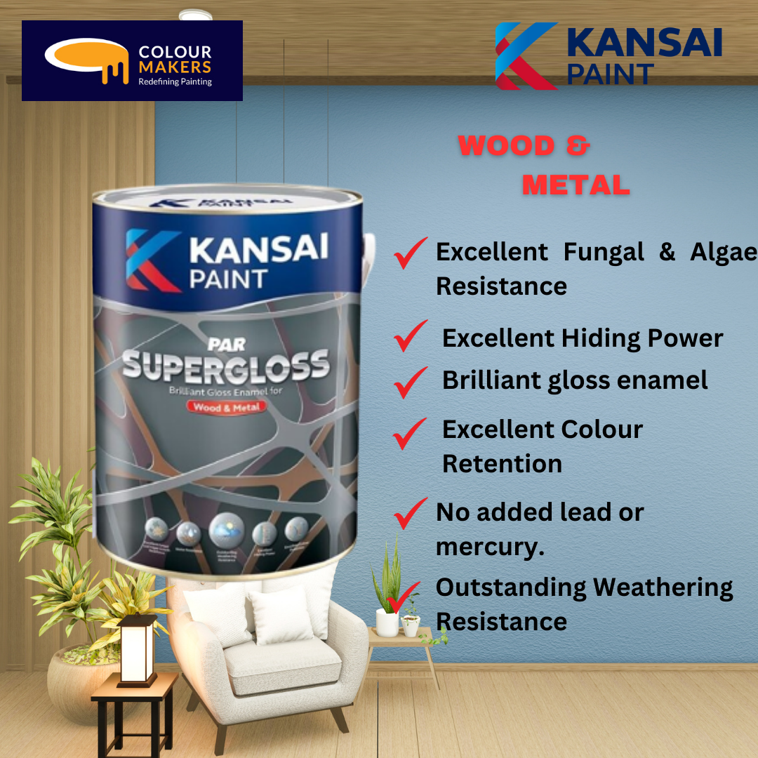 KANSAI PAR SUPERGLOSS 00A01K OYSTER | Colour Makers Paints Shop