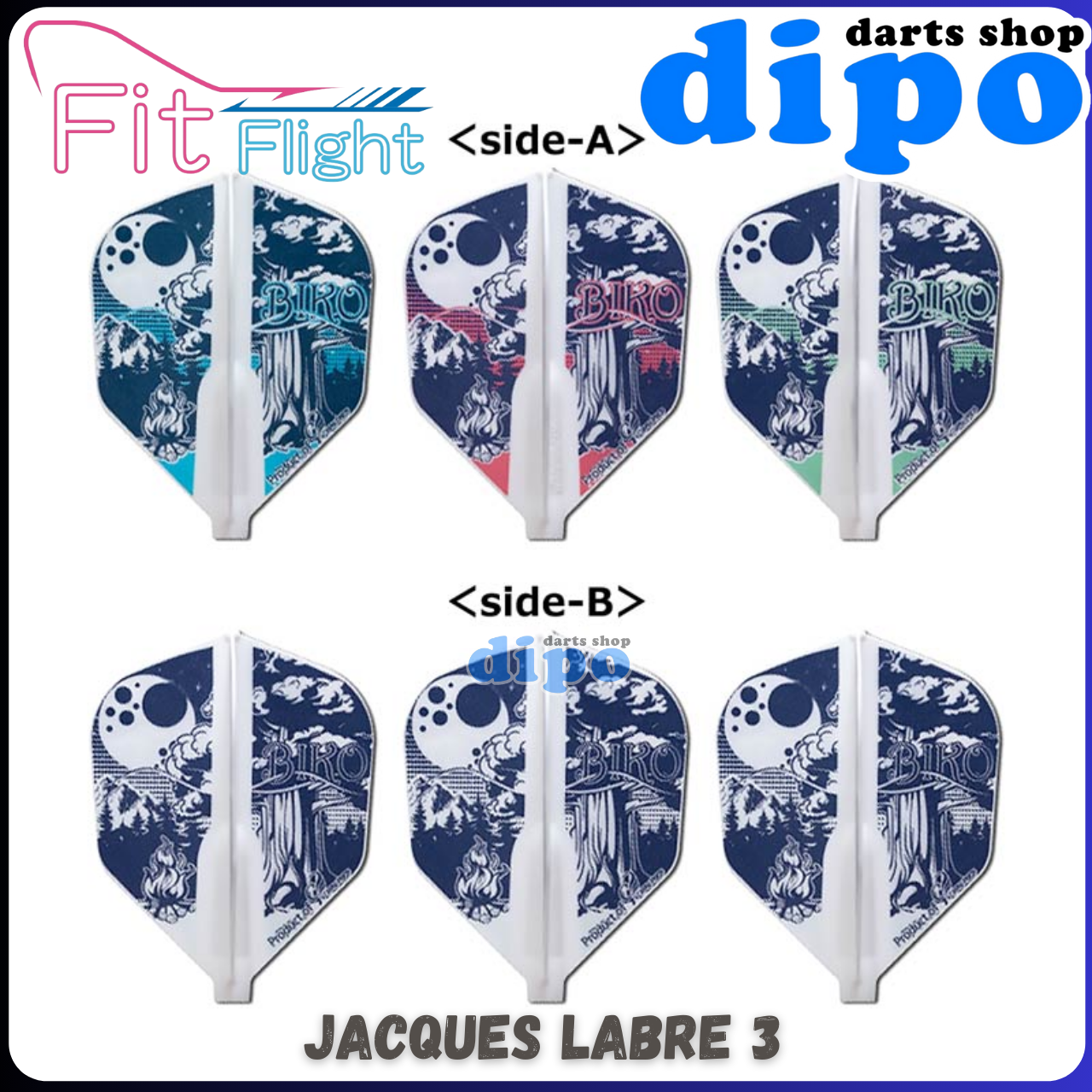 ダーツセット Juggler Queen Fit Flight Fit Darts Flight - Fit Flight Juggler Queen COSMIC CAT【 Standard