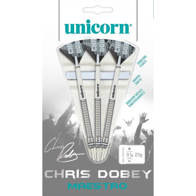UNICORN Steel Darts - Chris Dobey (Maestro 90% Tungsten) | Dipo