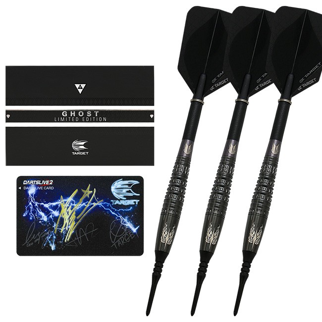 新品 限定 TARGET PYRO3 GHOST LIMITED EDITION Limited Edition 】TARGET Soft Darts - DLC PYRO 3 GHOST 2BA